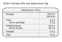 FunCakes Mix für Buttercreme 1 kg