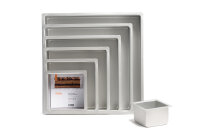Profi quadratischen backform aus eloxiertem aluminium...