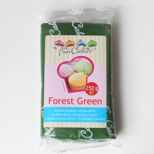 FunCakes Fondant -Forest Green- -250g-