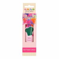 FunCakes Edible FunColours Gel - Holly Green 30g