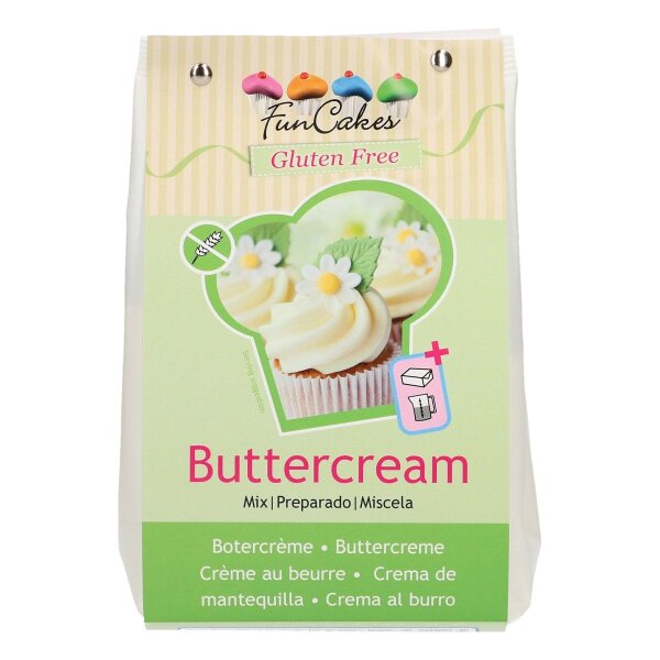 FunCakes Mix für Buttercreme, Glutenfrei 500 g