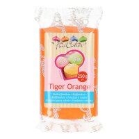 FunCakes Rolfondant -Tiger Orange- 250g