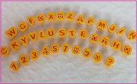 36 keksausstecher Alphabet & Nummerns dim. 2 x h 1,6 cm