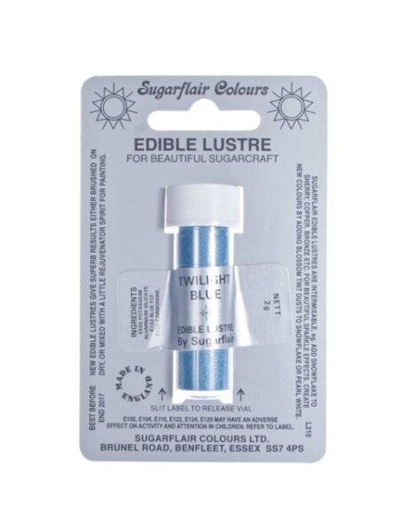Sugarflair Edible Lustre Twilight Blue, 2g