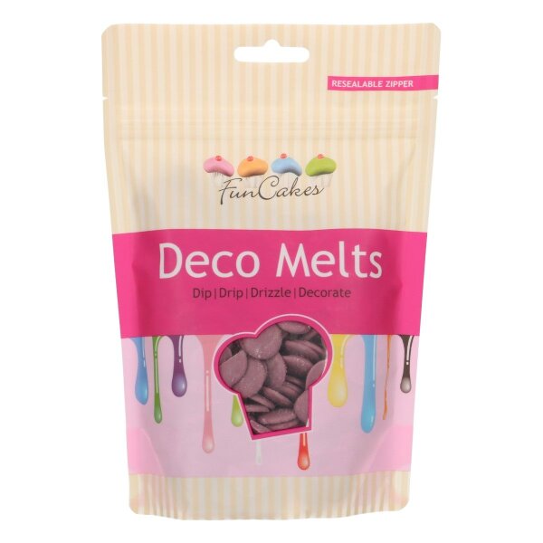 FunCakes Deco Melts -Lila- 250g