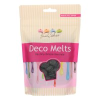 FunCakes Deco Melts -Schwarz- 250g