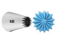 Wilton Garniertülle Nr. 6B Open Star Carded