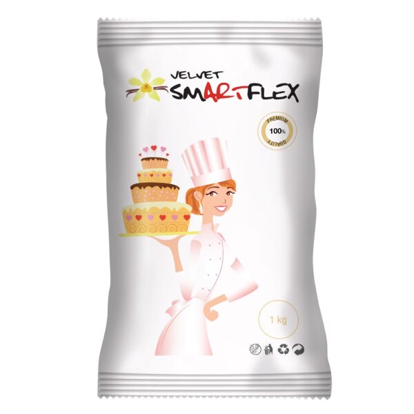 SmartFlex Fondant Weiss Velvet Vanille 1kg