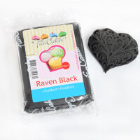 FunCakes Fondant -Raven Black- -250g-