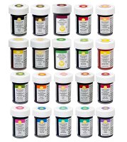 Wilton Gelfarben FULL SET Icing Colour - 20x28g