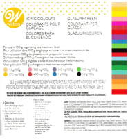 Wilton Gelfarben FULL SET Icing Colour - 20x28g