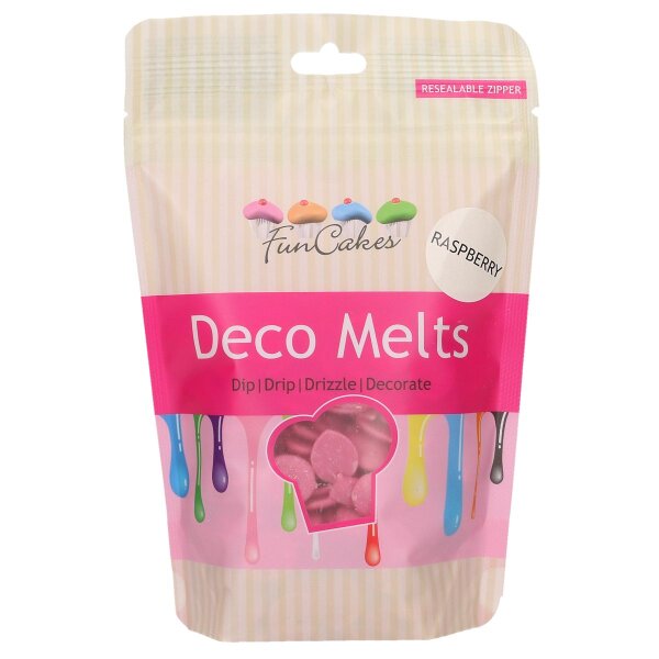 FunCakes Deco Melts -Himbeergeschmack- 250g