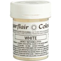 Sugarflair Schokoladenfarbe Weiß 35g