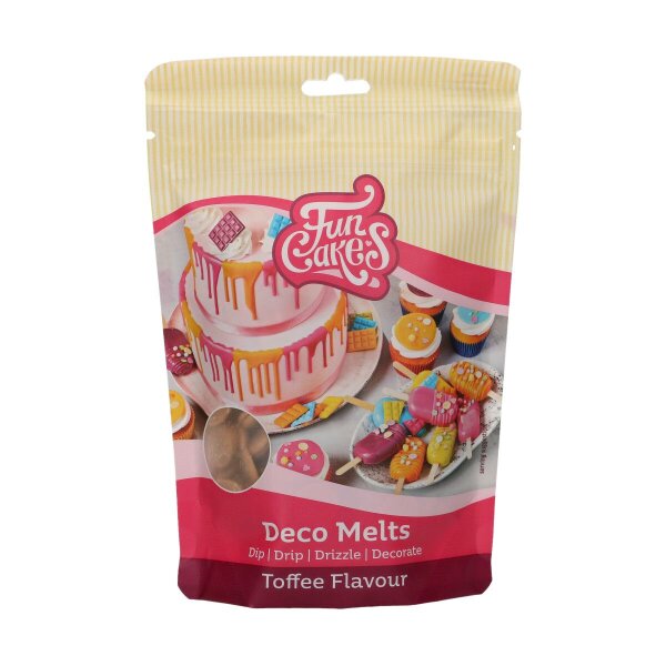 FunCakes Deco Melts - Toffee-Geschmack- 250g