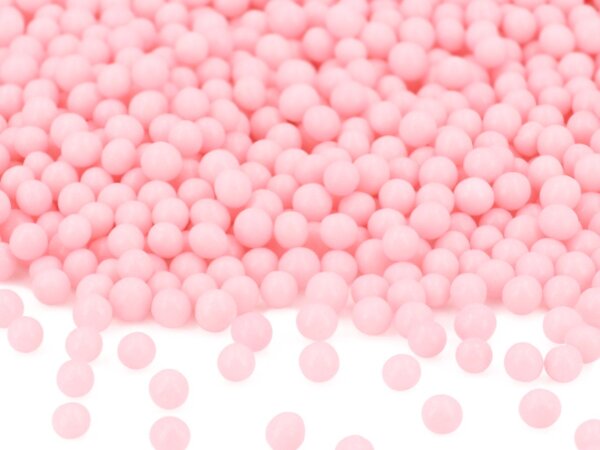 Cake-Masters Weiche Zuckerperlen rosa glimmer 60g