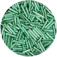 FunCakes Metallic Sugar Rods XL -Grün- 70g