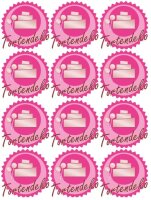 Foto Cupcakeaufleger Tortenbild mit Ihrem Foto 5,5cm 12...