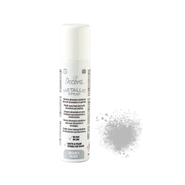 Decora Perlenspray Silber 75ML