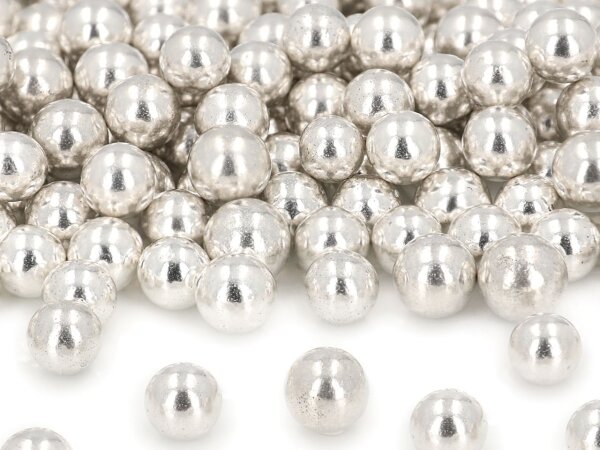 CM Basics Zuckerperlen silber 10mm 60g