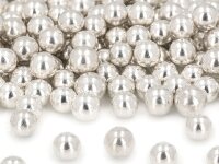 CM Basics Zuckerperlen silber 10mm 60g