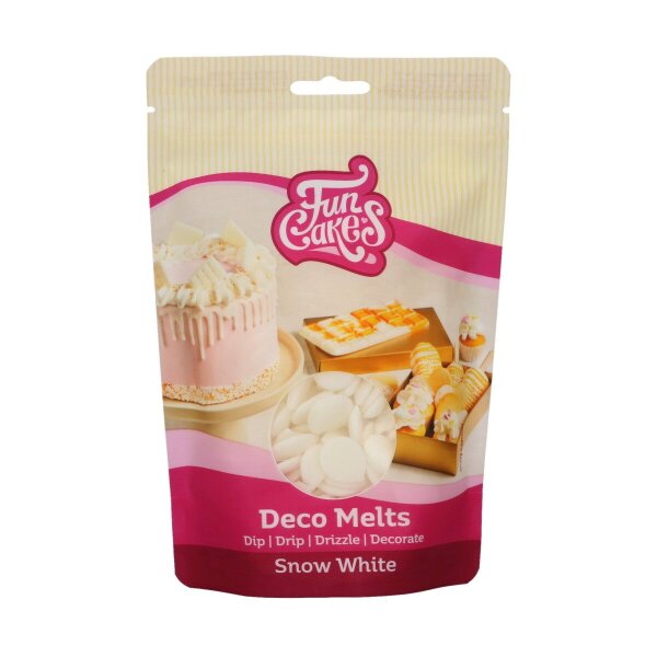 FunCakes Deco Melts -Snow White- 250g