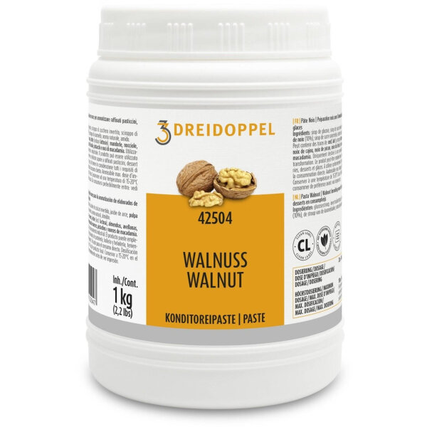 Dreidoppel Konditoreipaste Walnuss 1KG