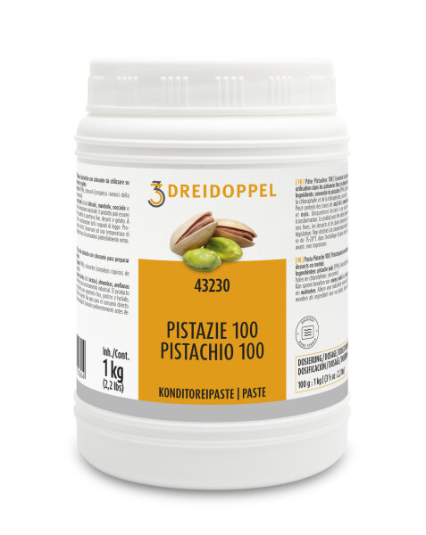 Dreidoppel Konditoreipaste Pistazie 1KG
