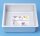PME nahtlosen Aluminium-Backform quadratisch- extra Hoch 15 x 15 x 10cm