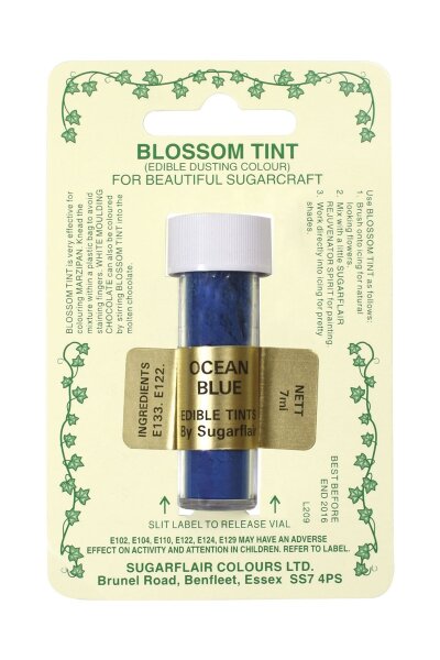Sugarflair Dusting Colour OCEAN BLUE, 7ml