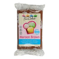 FunCakes Fondant -Maroon Brown- -250g-